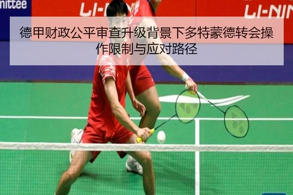 德甲财政公平审查升级背景下多特蒙德转会操作限制与应对路径